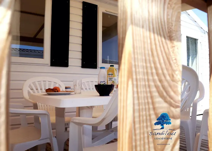 Mobilhome «aux Portes Du Soleil» Campingplatz